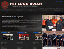 Tablet Screenshot of fei-lung-kwan.com